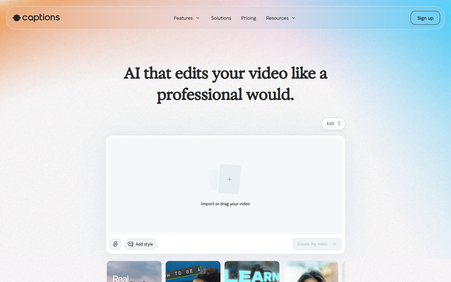 Captions competitor workflow for Submagic vs Captions vs Znippet: Best Short-Form Caption Workflow