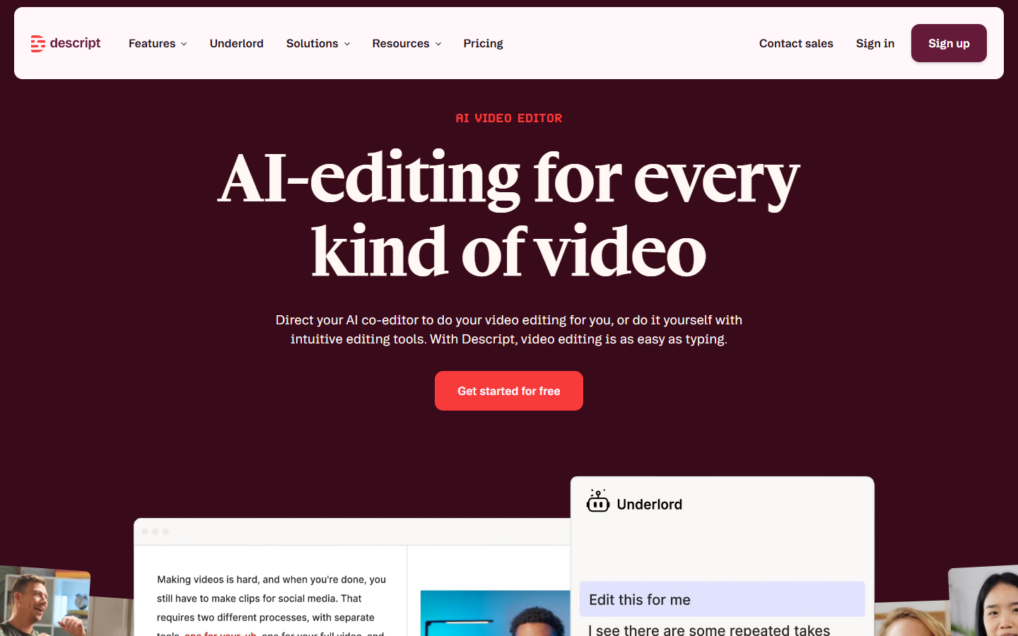Descript competitor workflow for Best Content Repurposing Tools Compared: Why Znippet Wins for Video-Led Teams