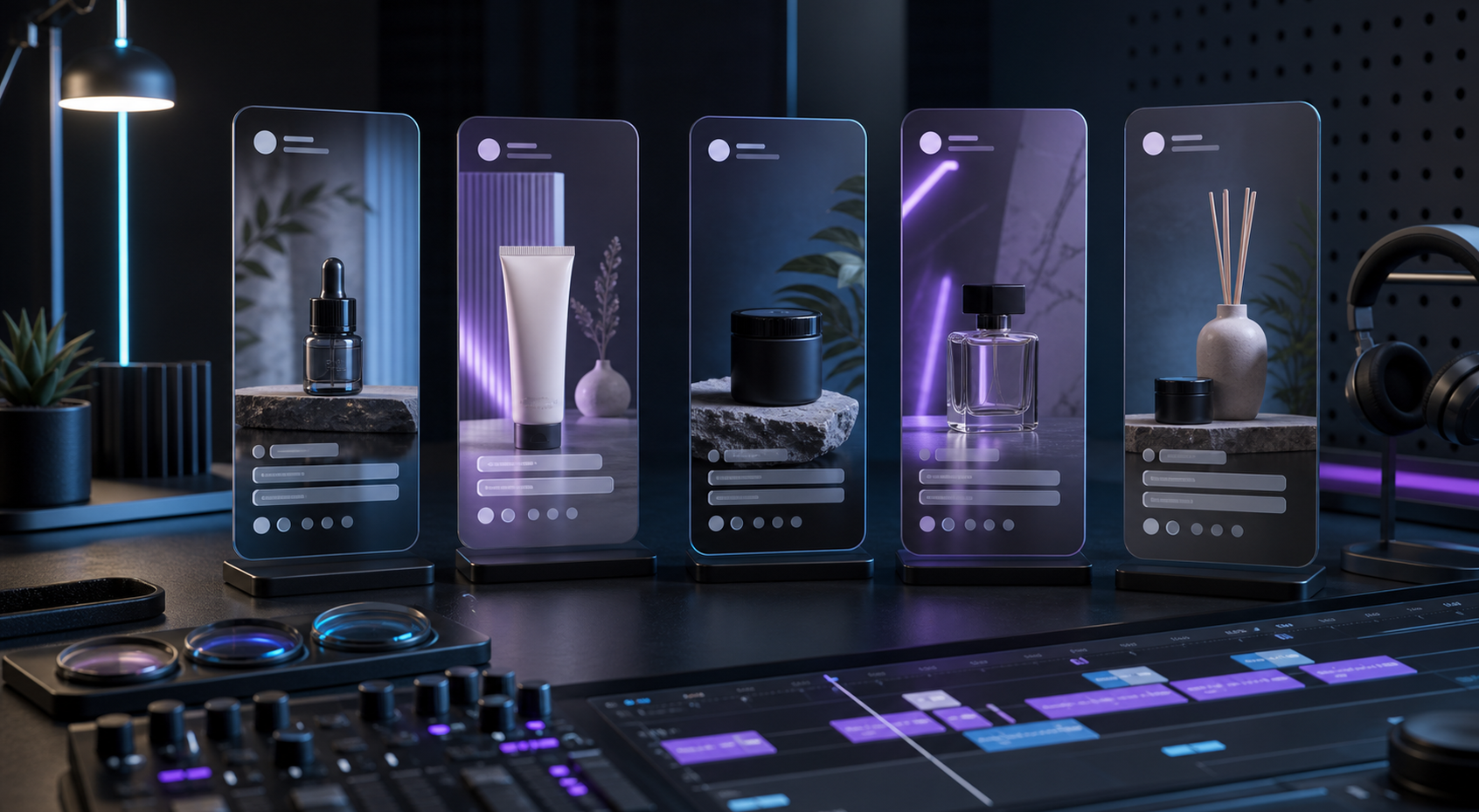 Ecommerce product video generated from product images and captions