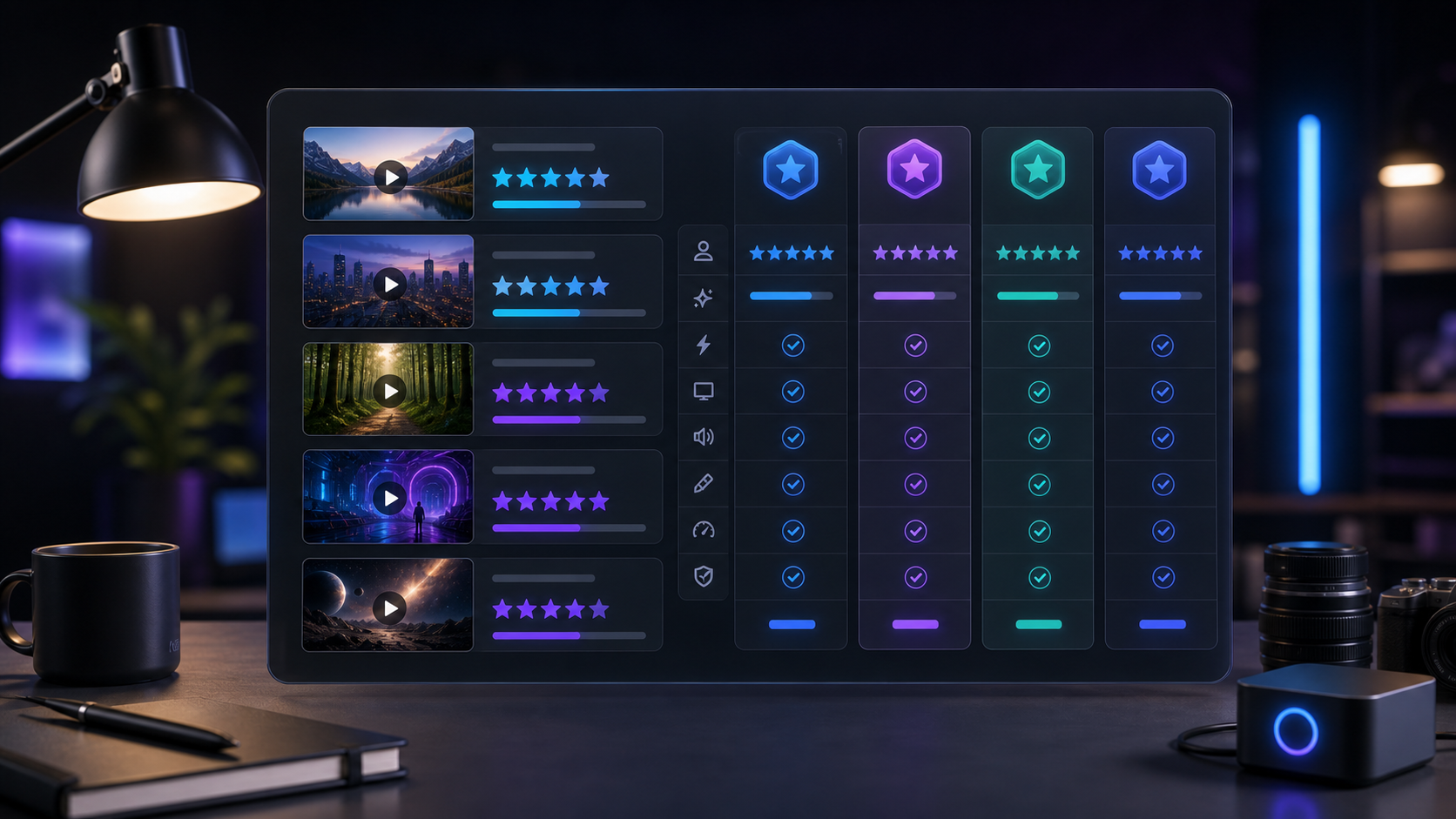 Ranked list of AI video generators with review signals and use cases