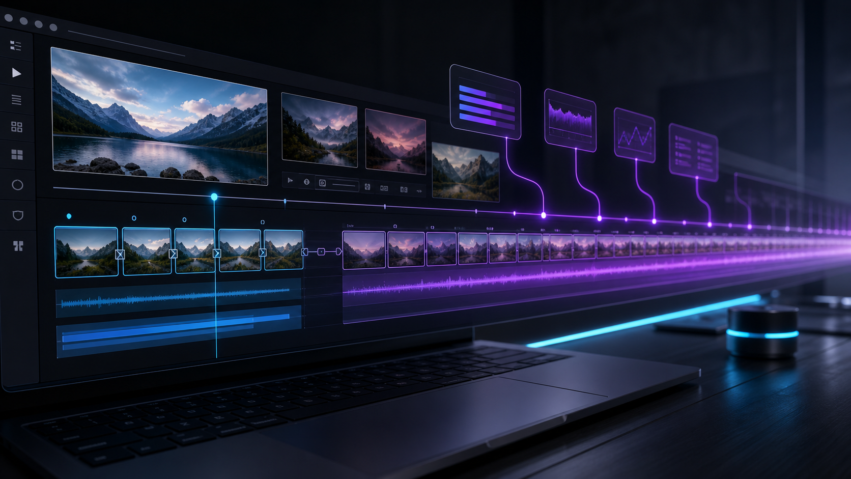 Longer AI video sequence built from multiple connected shots