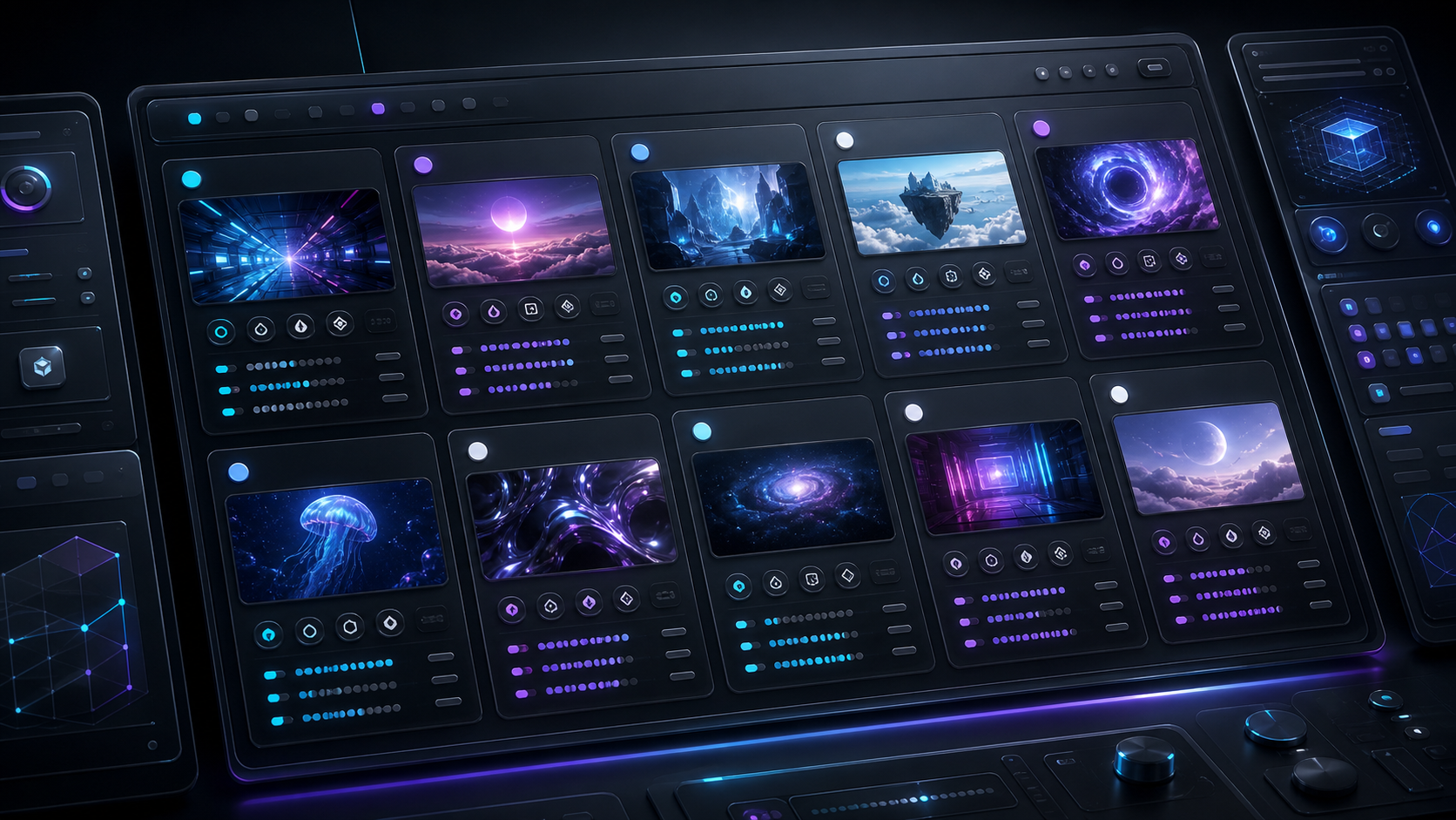Free AI video generator options compared on a creator workspace