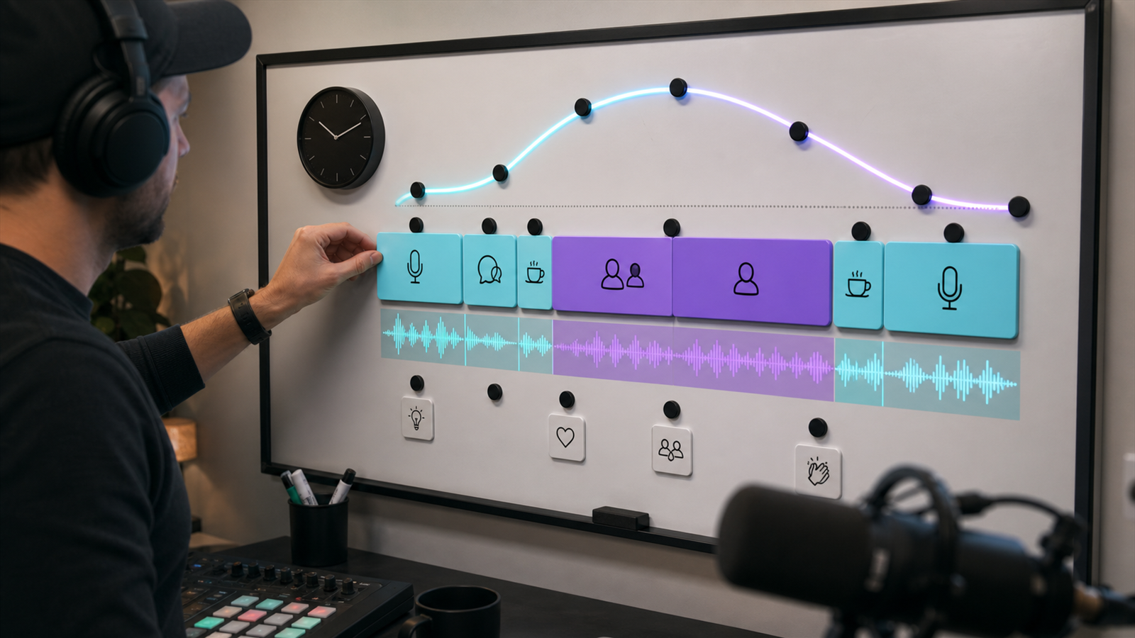 Podcast episode length decision workflow