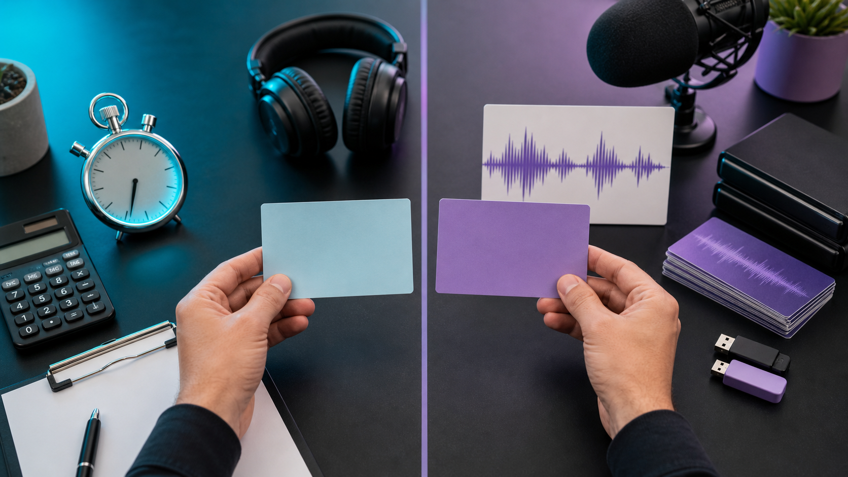 Podcast editor pricing comparison showing hourly rates, per-episode packages, editing scope, and deliverables