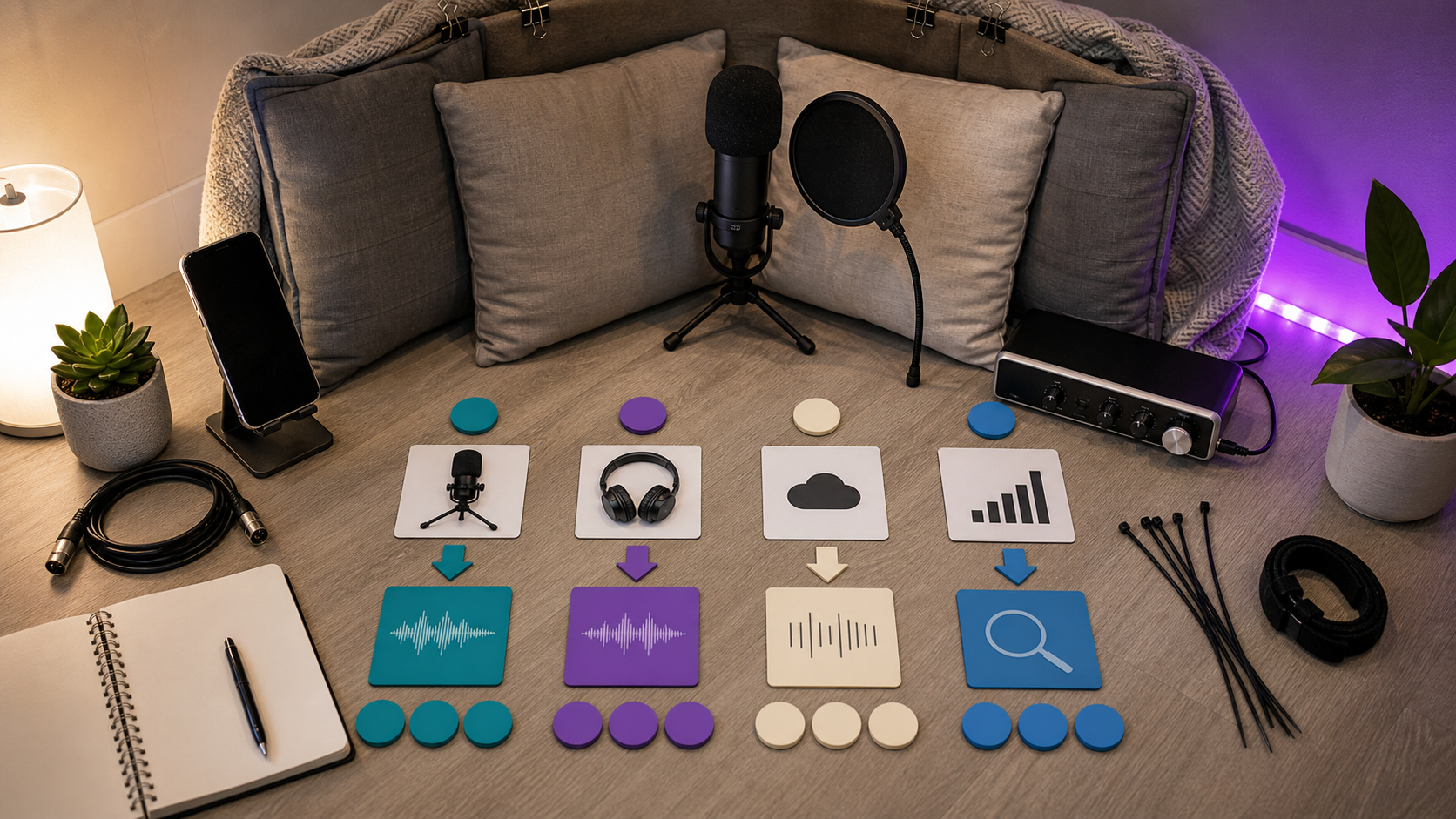 Podcast editor contract workflow